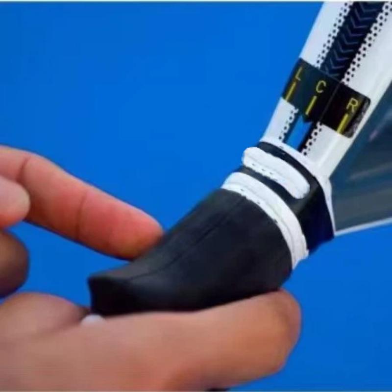 Tennis Racket - * 新発売シリコンテニスラケットグリップコレット滑り止めポータブルラケットグリップ矯正装置3色あり快適な使用感