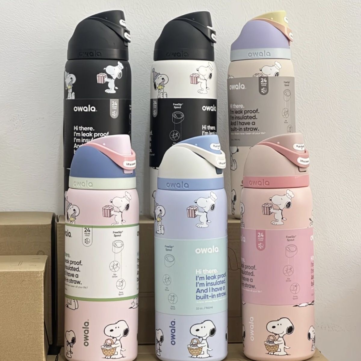 710ml スヌーピー風 断熱カップ 304ステンレス製 ス - Sports Water Bottle Insulated のレビューと価格