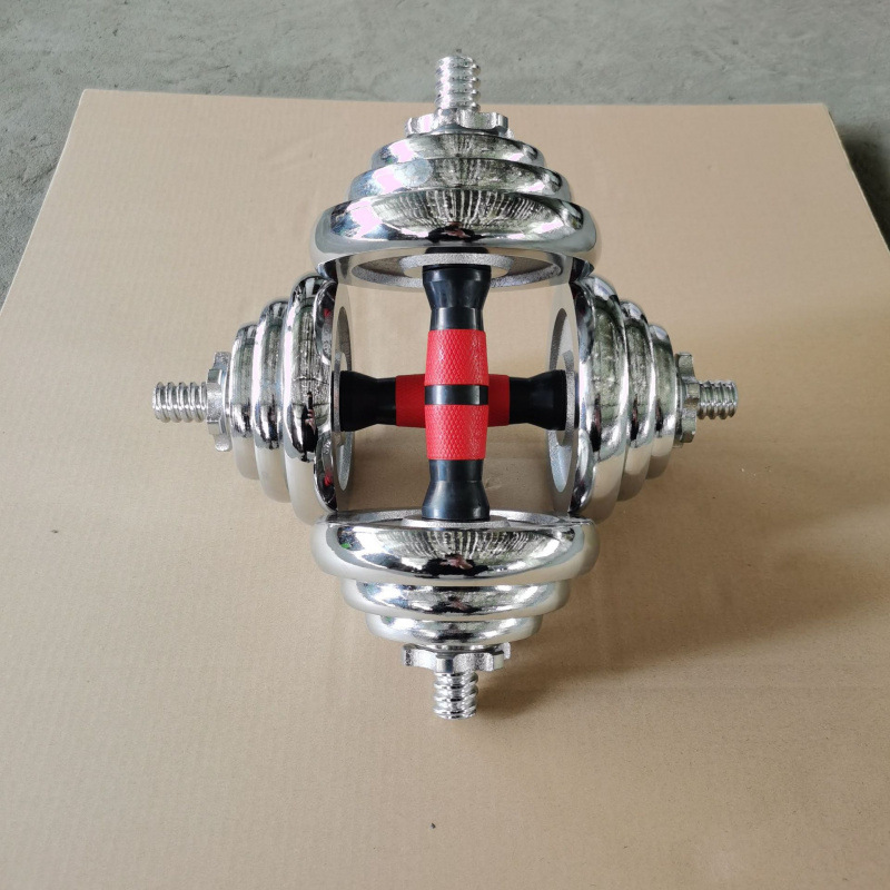 50KGメンズフィットネス機器ダンベルセット調整可能な鋳鉄メ - Dumbbell Set のレビューと価格