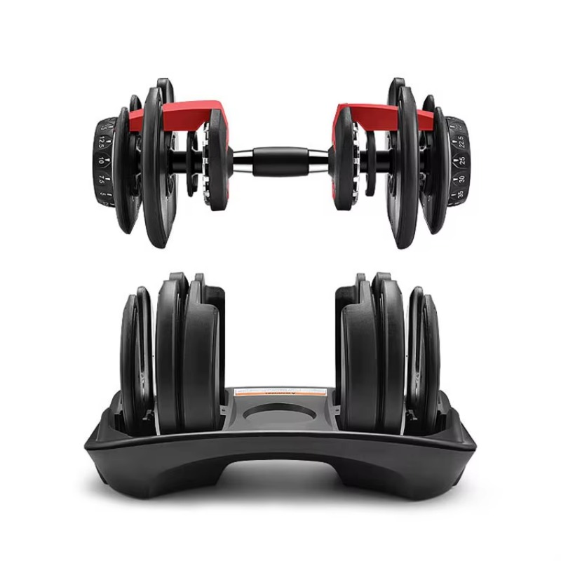フリーウェイトジムセット鋳鉄製調整可能ダンベルバーベル50k - Dumbbell Set のレビューと価格